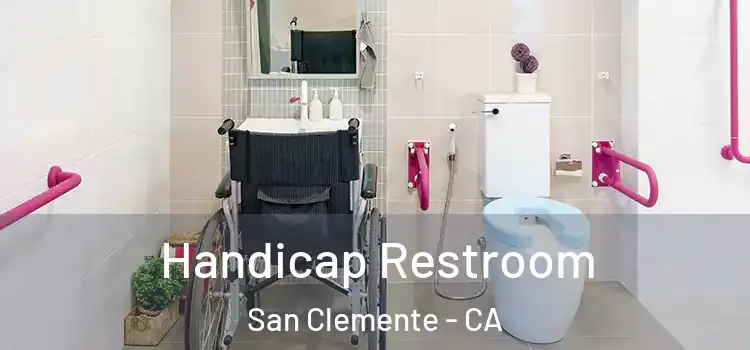 Handicap Restroom San Clemente - CA
